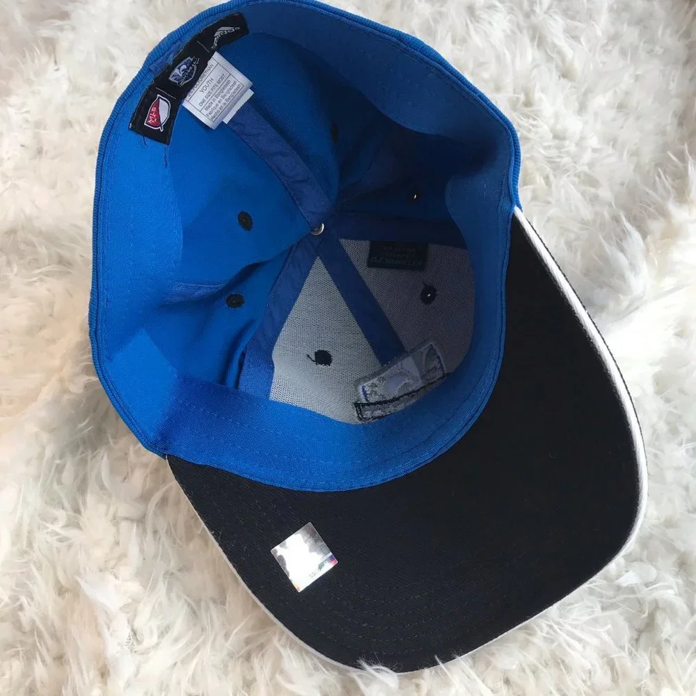 Adidas Montreal Impact Headwear Youth‎ Cap Hat Blue Black Brand New